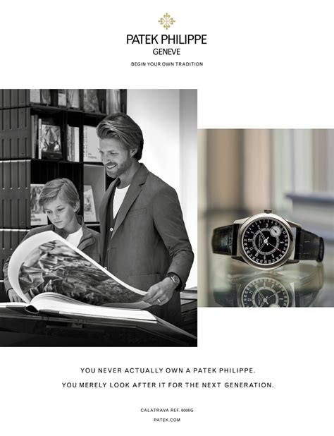 patek philippe generations campaign.